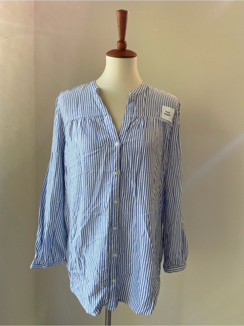 NWT Blue & White old navy Striped tunic Shirt